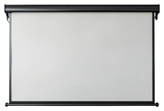 PNG  Blank projection screen for presentations