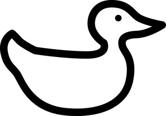 Duck Outline
