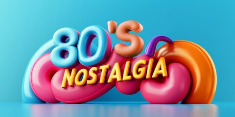Fototapeta premium 3D text 