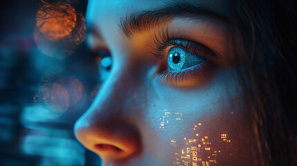 A group of friends attending a technology summit, discussing the future of AI and robotics.