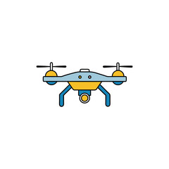 Drone vector art Illustration