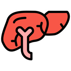 Liver Organ Icon