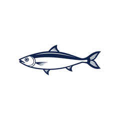 Fish Line art vector Illustration
