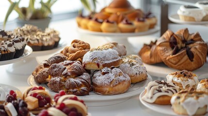 Assortment of Delicious Pastry Delights
