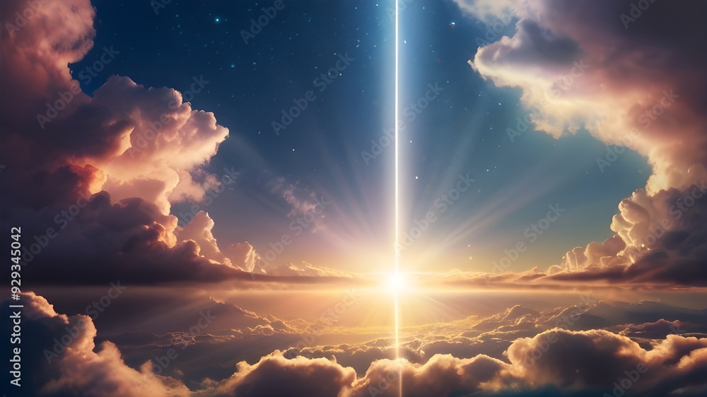 Poster this is a very cool and surreal image! it looks like a road leading into the vastness of space, with
