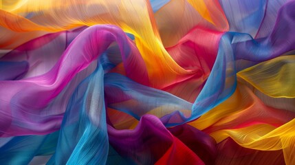 Fototapeta premium Colorful Fabric