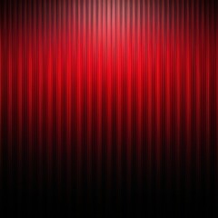 background with black and red lines arranged vertically, creating a glow