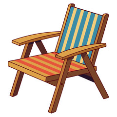 Patio Chair Vector Design Illustration