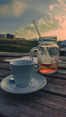 Aperitivo al tramonto