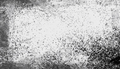 Grunge paint smudges and splatters; dirty grunge style overlay for photo or banner