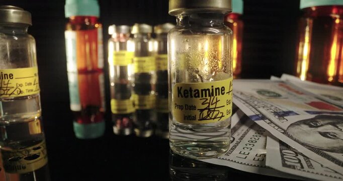 Ketamine, US Currency, and a Syringe