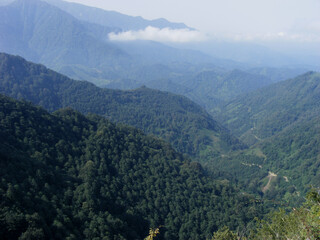 view from the mountain