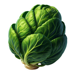 Realistic Brussels Sprout