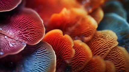 Organic pattern, macro photography nature concept	