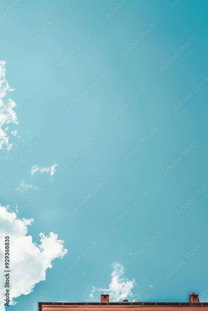 Poster a city hall building with a large clock tower at its peak, suitable for use in scenes about governme