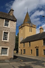 Fototapeta premium Dreel Halls, Anstruther, Fife.