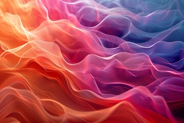 Obraz premium Streams of Color Create an abstract design