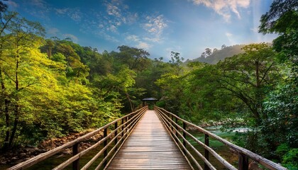 River bridge viewpoints.