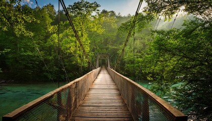 Modern river bridges.