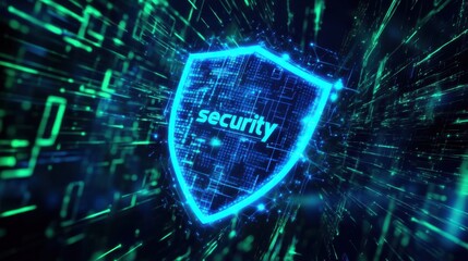 Cybersecurity Shield - Cyber Attack Prevention