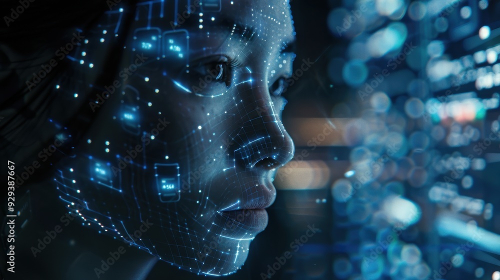 Poster ai-enhanced communication systems with advanced language processing and translation capabilities.