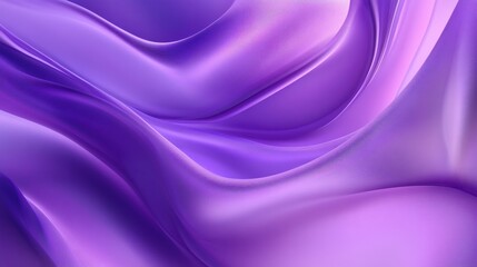 Obraz premium A smooth, flowing abstract design in shades of purple, evoking a sense of calm and elegance.