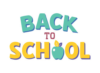 Back to School Graphic Design with Apple Illustration