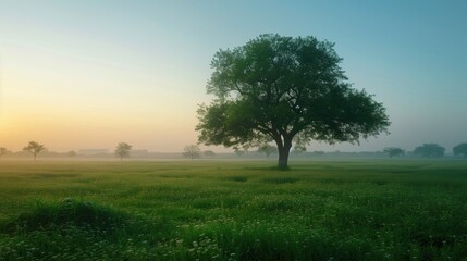 Obraz premium Free good morning scene wallpaper background photo