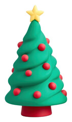 PNG Christmas tree decorate in green red blue representation celebration gingerbread.