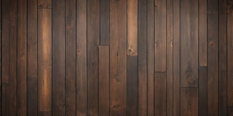 Naklejka premium Dark Wood Background Texture