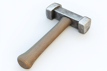 Standard Hammer isolated on white background
