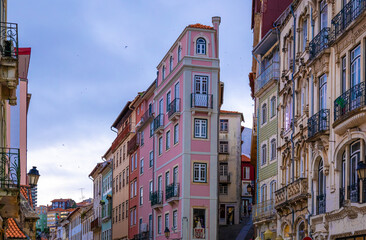 View of Coimbra, a riverfront city in central Portugal and the country’s former capital, is home to a preserved medieval old town