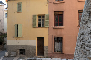 Obraz premium The old town of Antibes, France