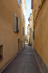 Obraz premium The old town of Antibes, France