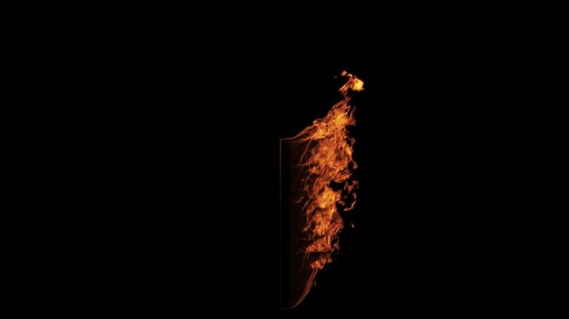 Fire Pole 02 Loop HD