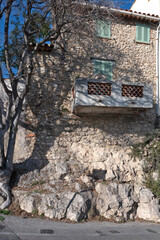 The old town of Antibes, France