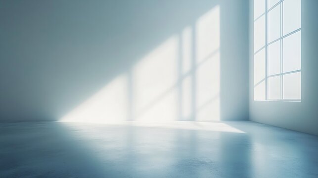 conner of white room background wallpaper : Generative AI