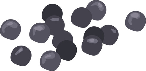 Allspice cartoon icon. Jamaica pepper. Pimento spice