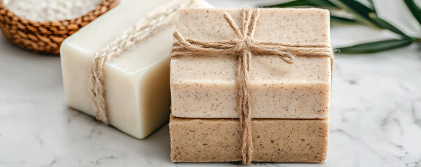 Organic soap packaging, ecofriendly design