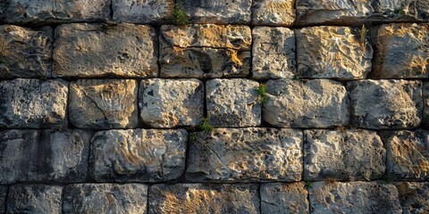 Naklejka premium Fragment of the walls of Troy III