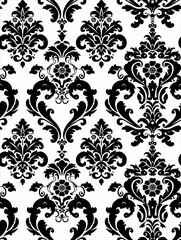 Obraz premium seamless damask pattern
