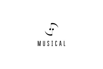 Template logo design solution for music band, or  musical instrument industry