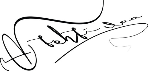 Autographs handwritten pen signatures for digital documents, Abstract Signature for Documents, Handwritten signature for signed papers and documents..eps