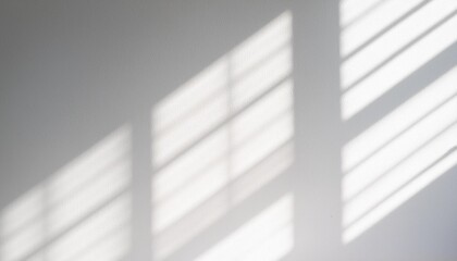 window shadow drop on white wall background