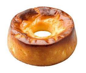 Basque Cake on transparent background