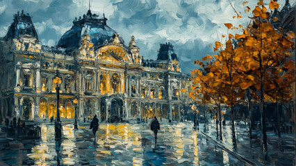 Magnificent Opera House: Medieval European Architecture