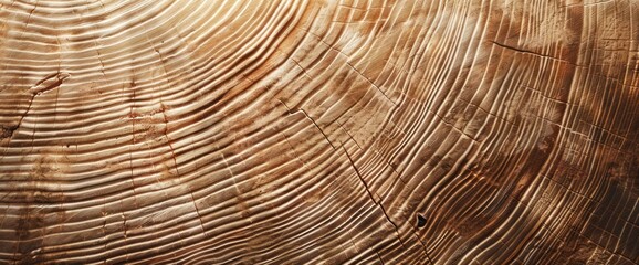 Fototapeta premium Tree Rings: Nature's Abstract Art