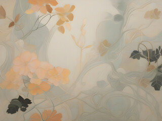 Flower Nature Surreal Pastel Illustration Art