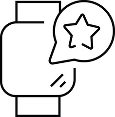 Feedback & Testimonial Icons Monoline Series