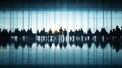 Global world class board meeting. 